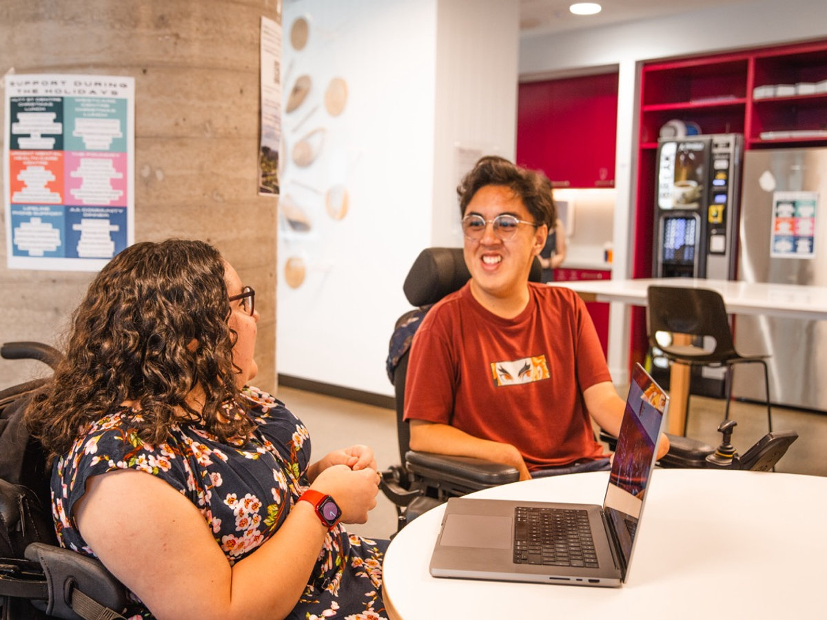 A support coordinator working through a plan with a participant
